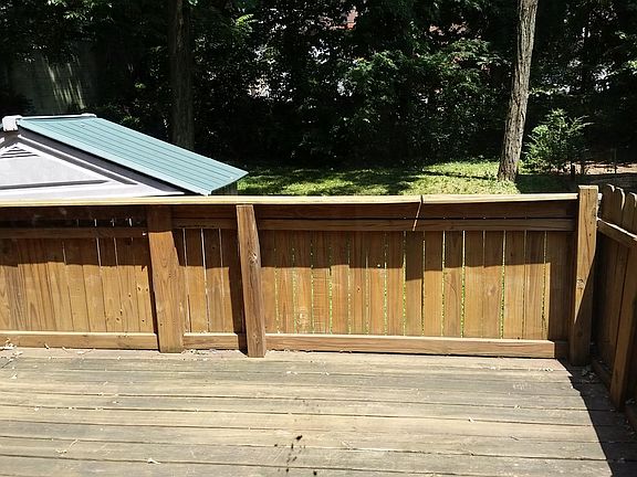 Back Deck and storage