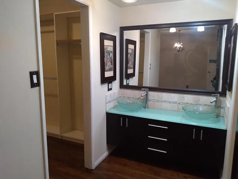 Master Bath with Walk In Closet