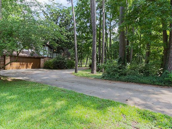 The "other" side of this long circular driveway.
