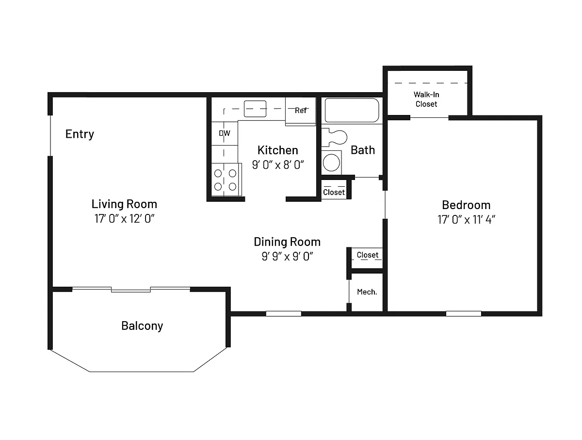 Floor plan The Wren