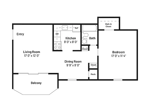 Floor plan The Wren