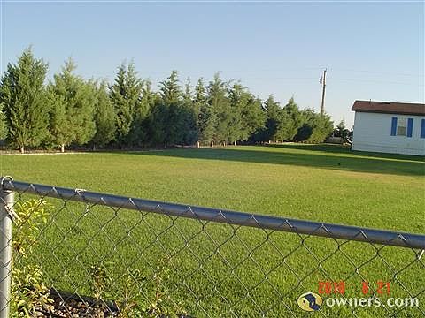 front yard looking north