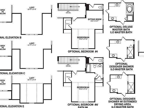 Preston Second Floor Options