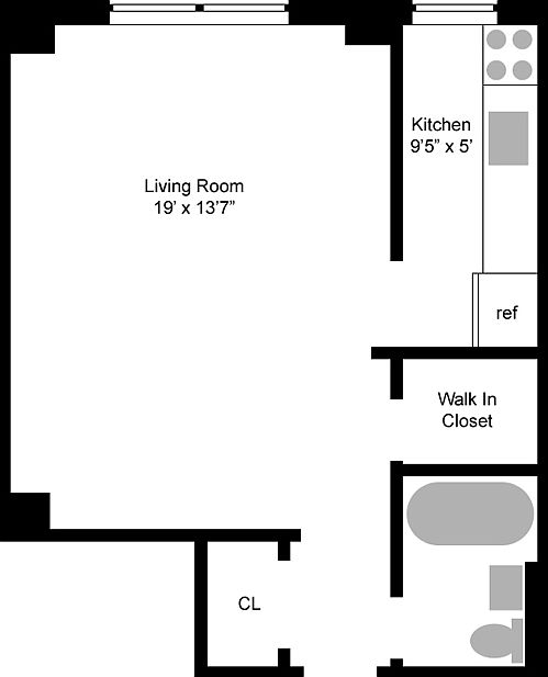 1st image of 102 W 85th St APT 5C