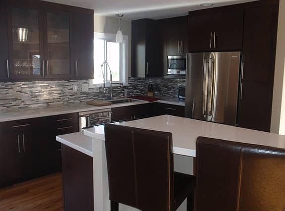 Gourmet kitchen with induction range