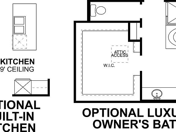 Salado First Floor Options