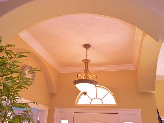 Custom Arches in Foyer