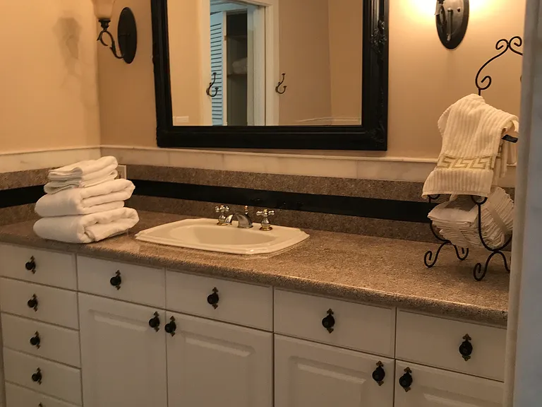 KAENNA MB SINK AREA WITH STORAGE AND AMPLE COUNTER.