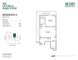 241 Central Park West, #13H