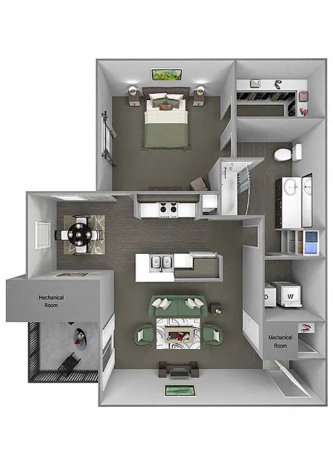 Floor plan A2 (The Sundance)