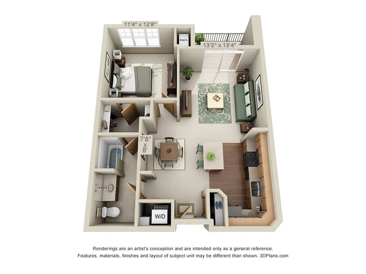 Floor plan Prickly Pear