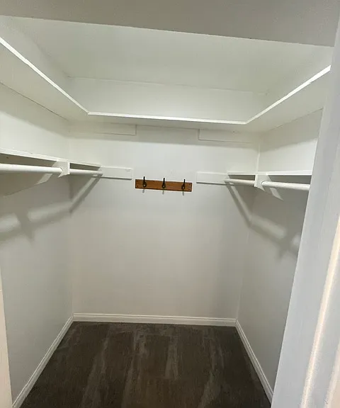 master bedroom walk in closet