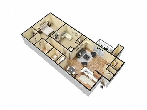 Floor plan B1