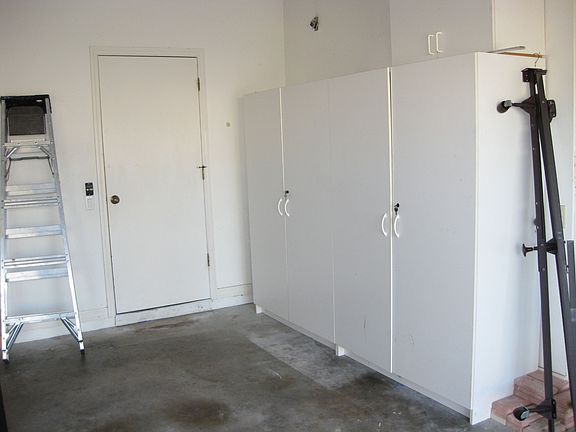 Garage with Built-ins