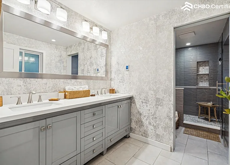 Heated Floors Master Bathroom