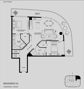 45 SW 9th St APT 4001, Miami, FL, 33130