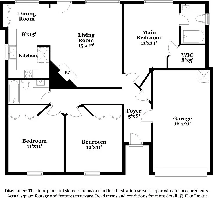3 bed, 2.0 bath, 1269 sqft, $2,265 — Photo 2