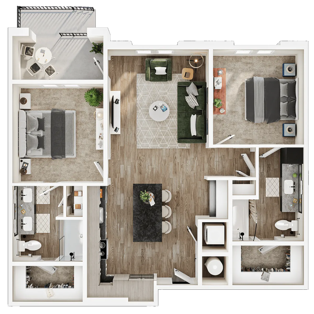 Floor plan B2