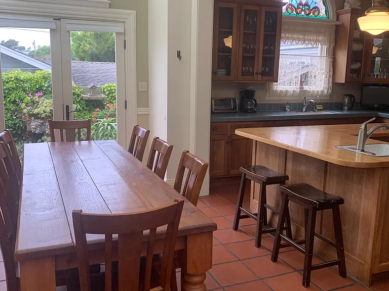 Dinning room and kitchen
