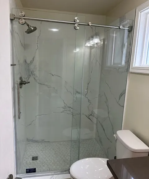 new shower