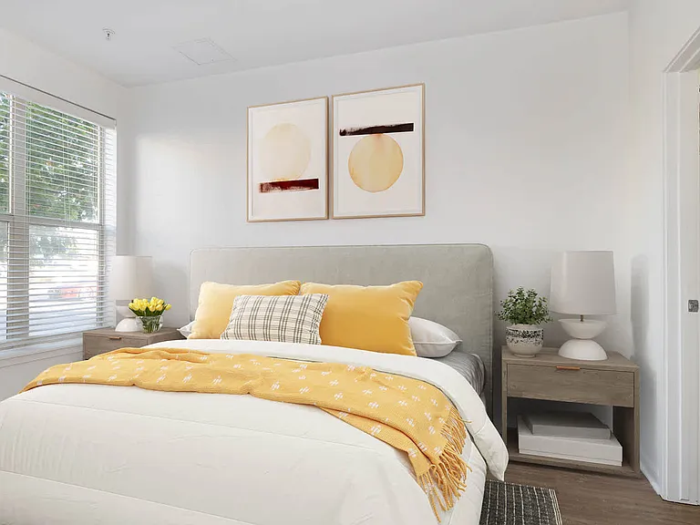 Bedroom with Hard Surface Flooring