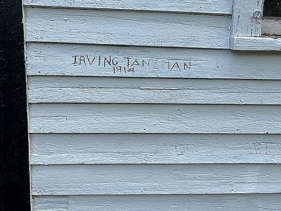 Engraved names of students