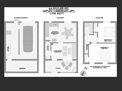 Floor plan 2 Bedroom