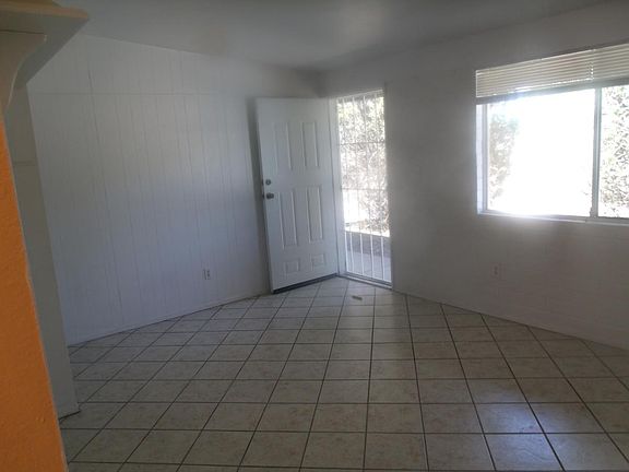 living room and front door