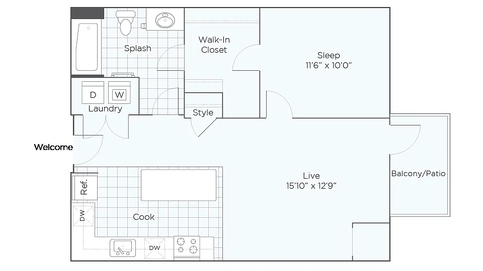 Floor plan A2