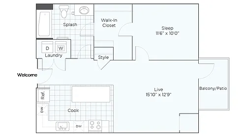 Floor plan A2