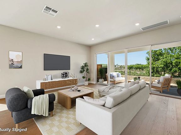 The Meadows Homesite 5 Living Room Virtually Stage