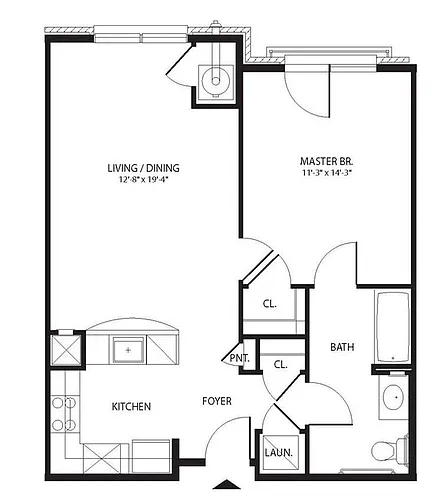 Floor plan A2R