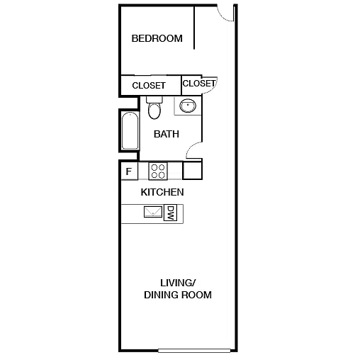 Floor plan The Blake
