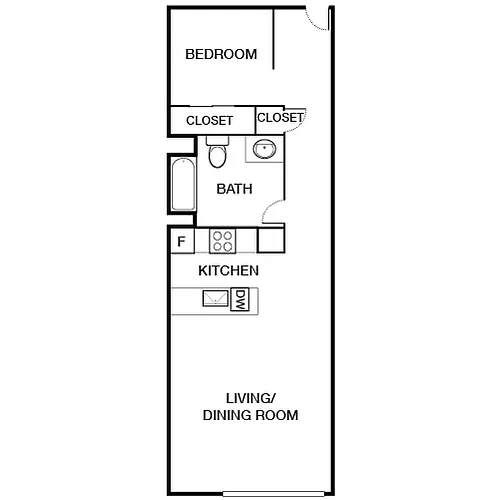 Floor plan The Blake