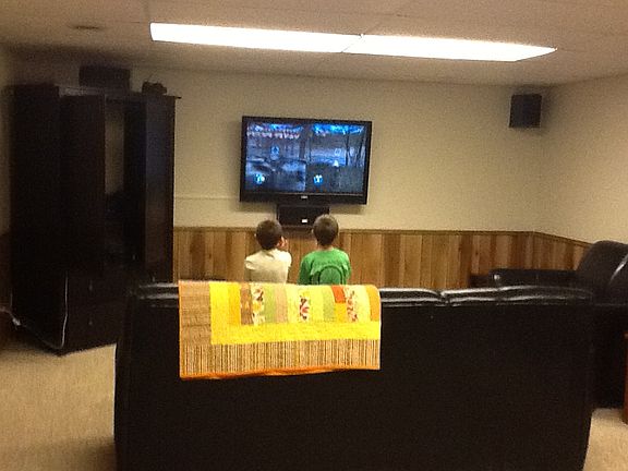 Lower level family room