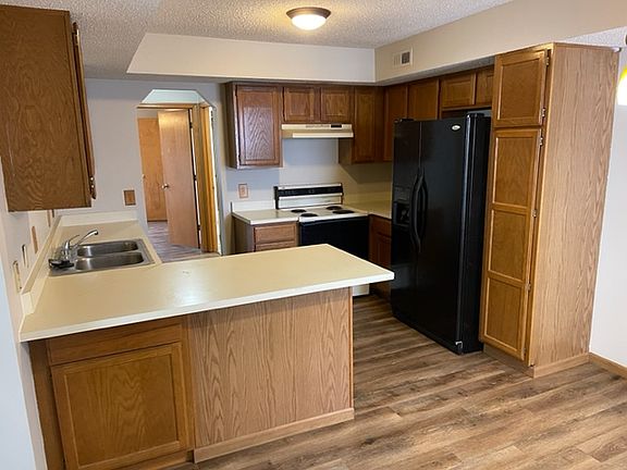 Dining room and kitchen