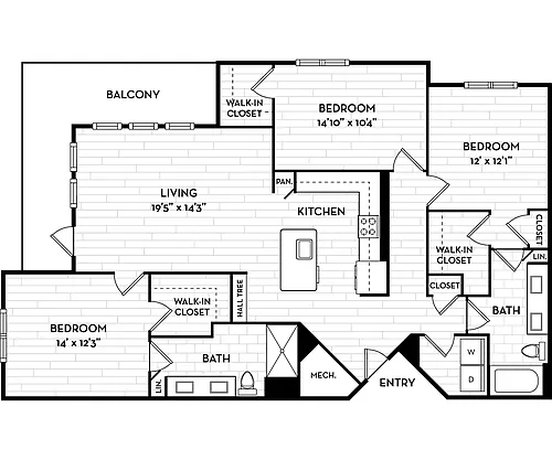 Floor plan Odyssey