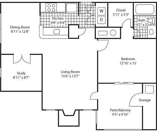 Floor plan A3-Classic