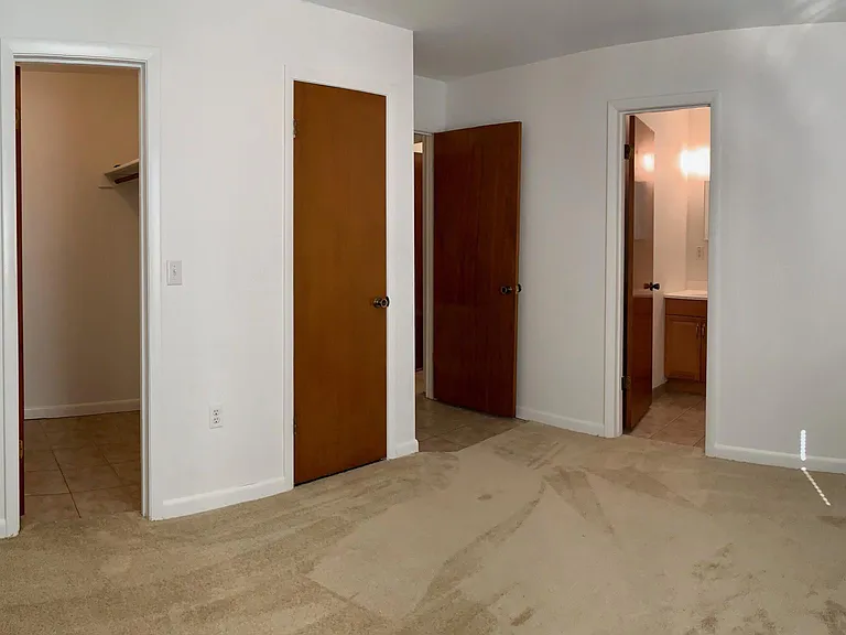 Master Bedroom w/ walk in closet and separate linen closet