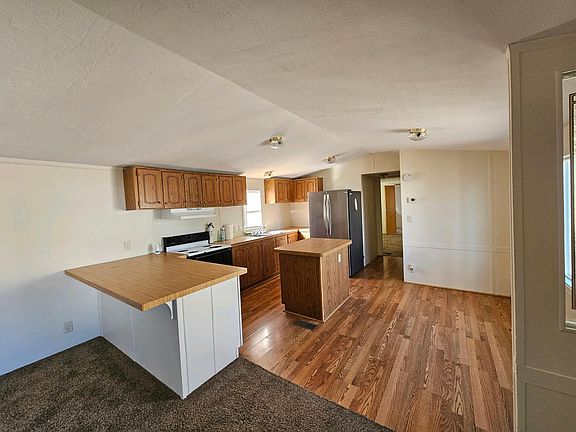 Kitchen (view from living room)