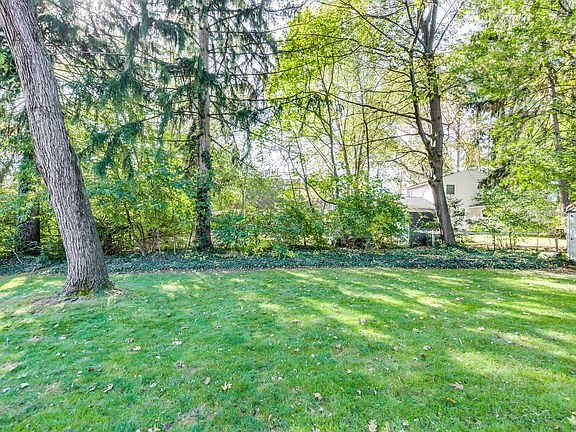 Spacious backyard
