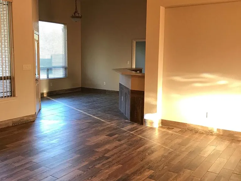 Living Area to Dining/Kitchen Area