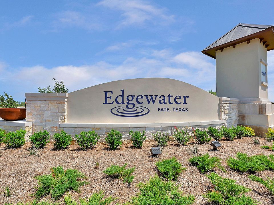 Edgewater 60 by UnionMain Homes in Fate TX Zillow