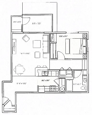 Floor plan Flathead