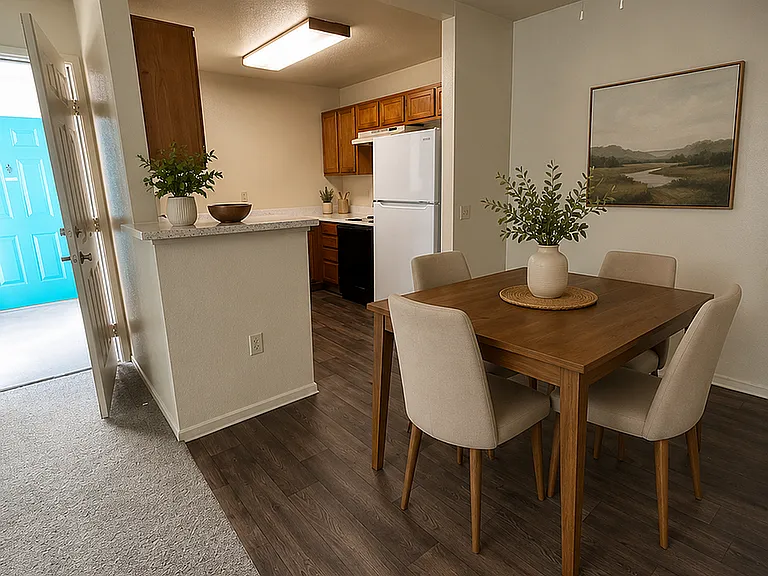 One Bedroom Kitchen