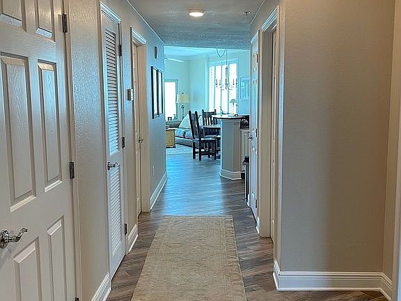 updated lighting in entryway