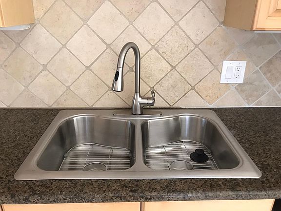 Brand new sink and faucet