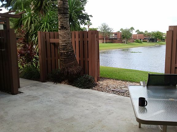 Northwest from Patio