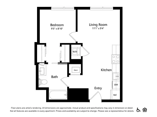 Floor plan Canyon A4
