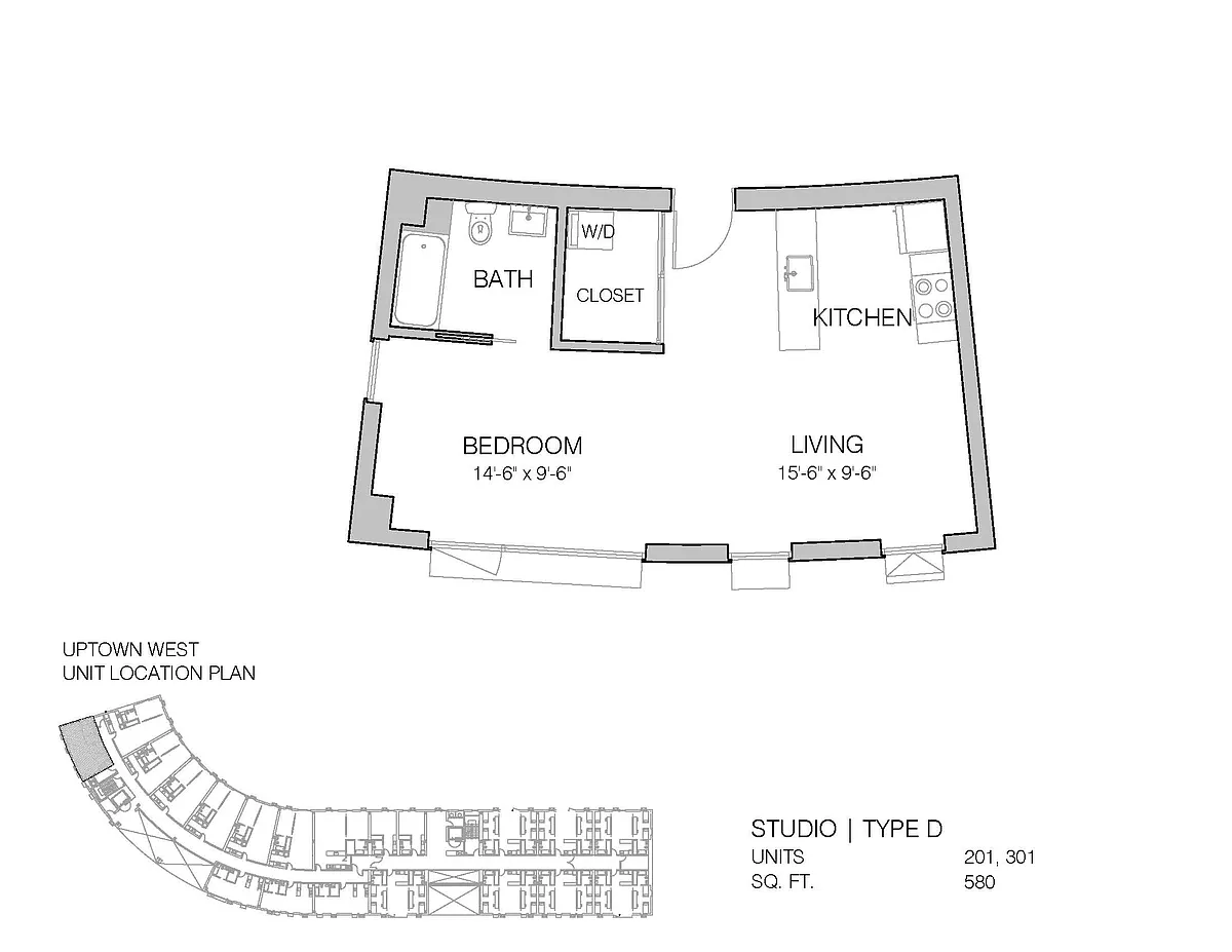 Floor plan uws-580